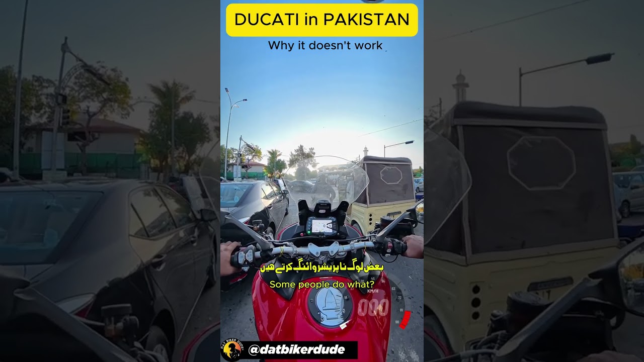DUCATI  | Why they DONT work in Pakistan