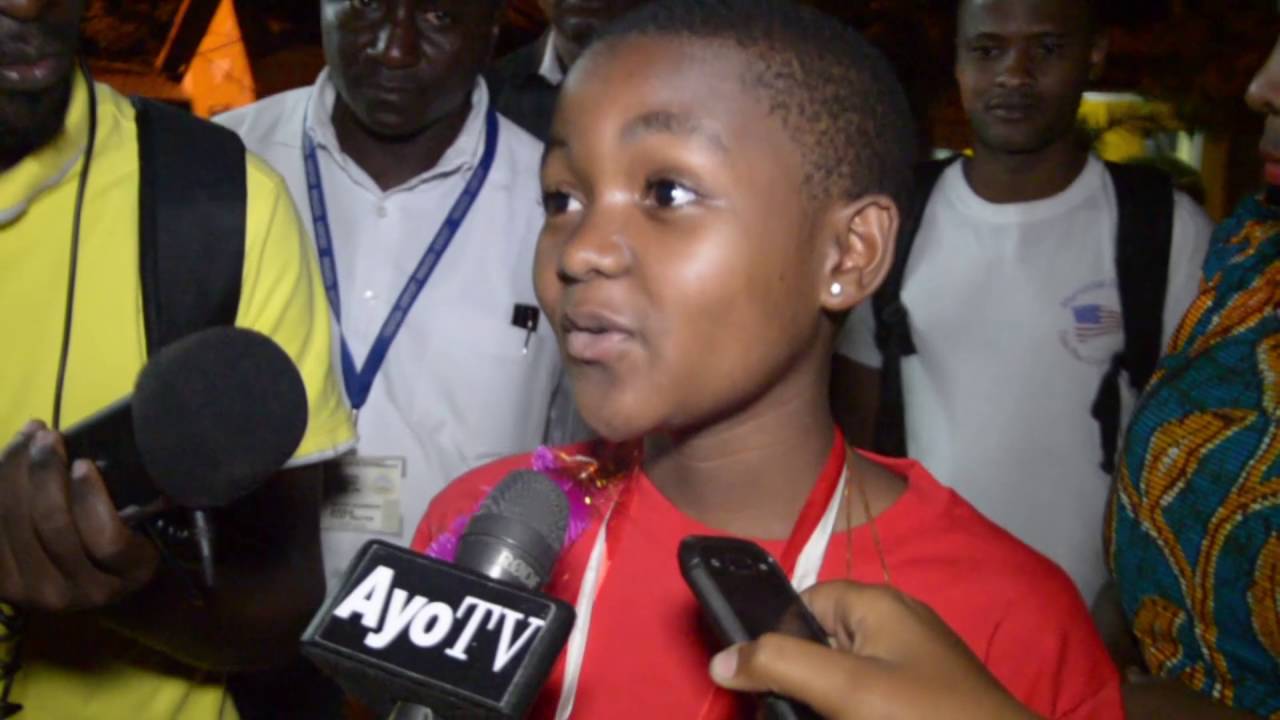 MAPOKEZI YA MTOTO GETRUDE CLEMENT AKITOKEA UNITED NATIONS..