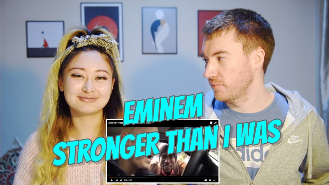 STRONGER THAN I WAS - EMINEM **REACTION**