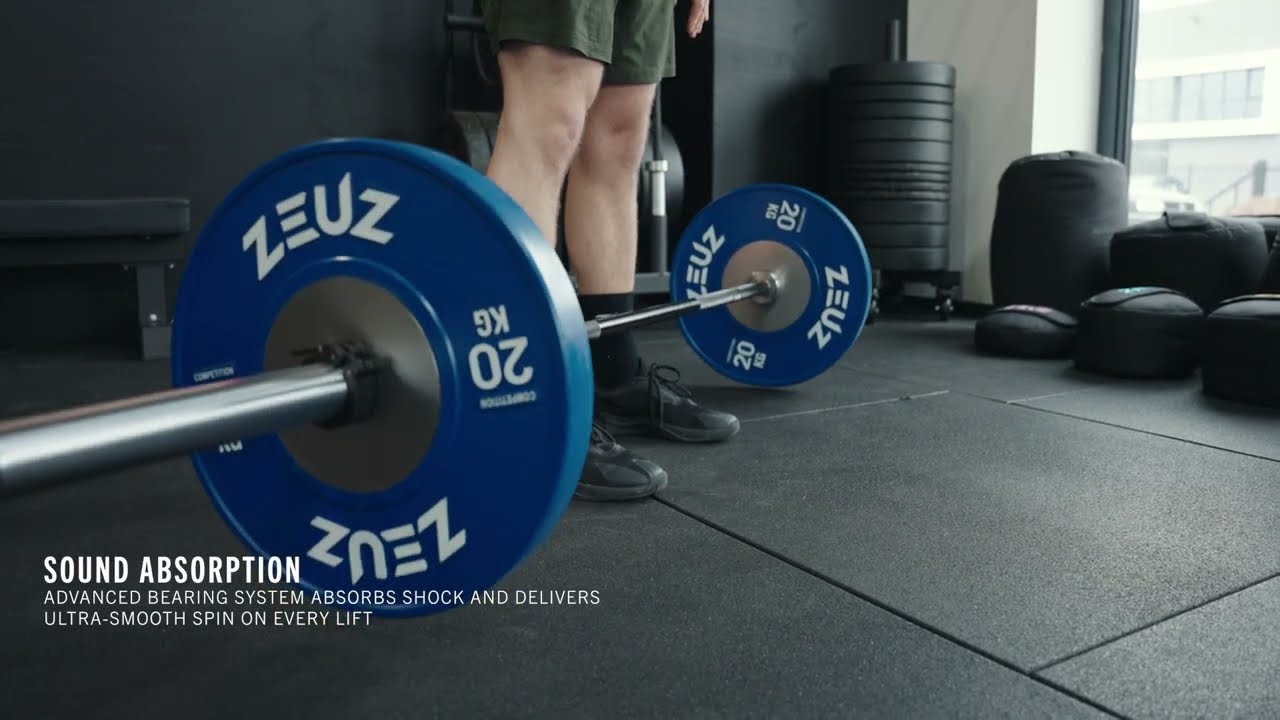 Why Athletes Choose ZEUZ Barbells | Review & Features of 10KG, 15KG, 20KG