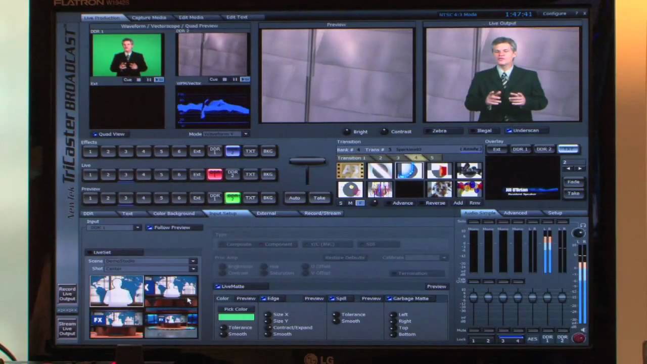 Tricaster Broadcast - Parte 2 - Merlin Video