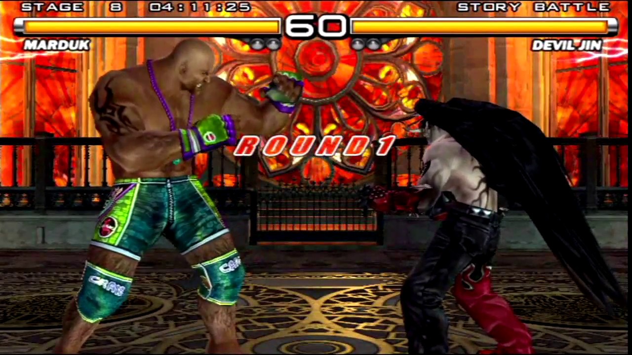 Tekken 5 (PlayStation 2) Story Battle as Marduk