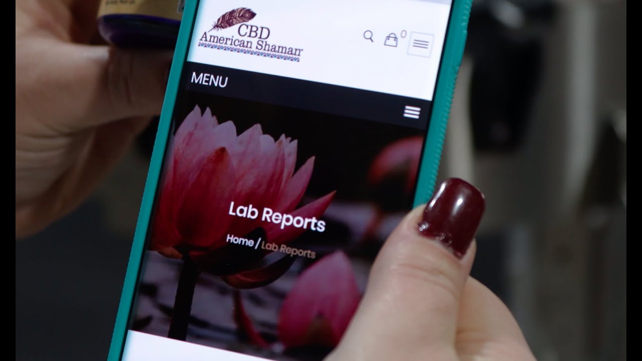 Scan Your QR Code for CBD Lab Test Results