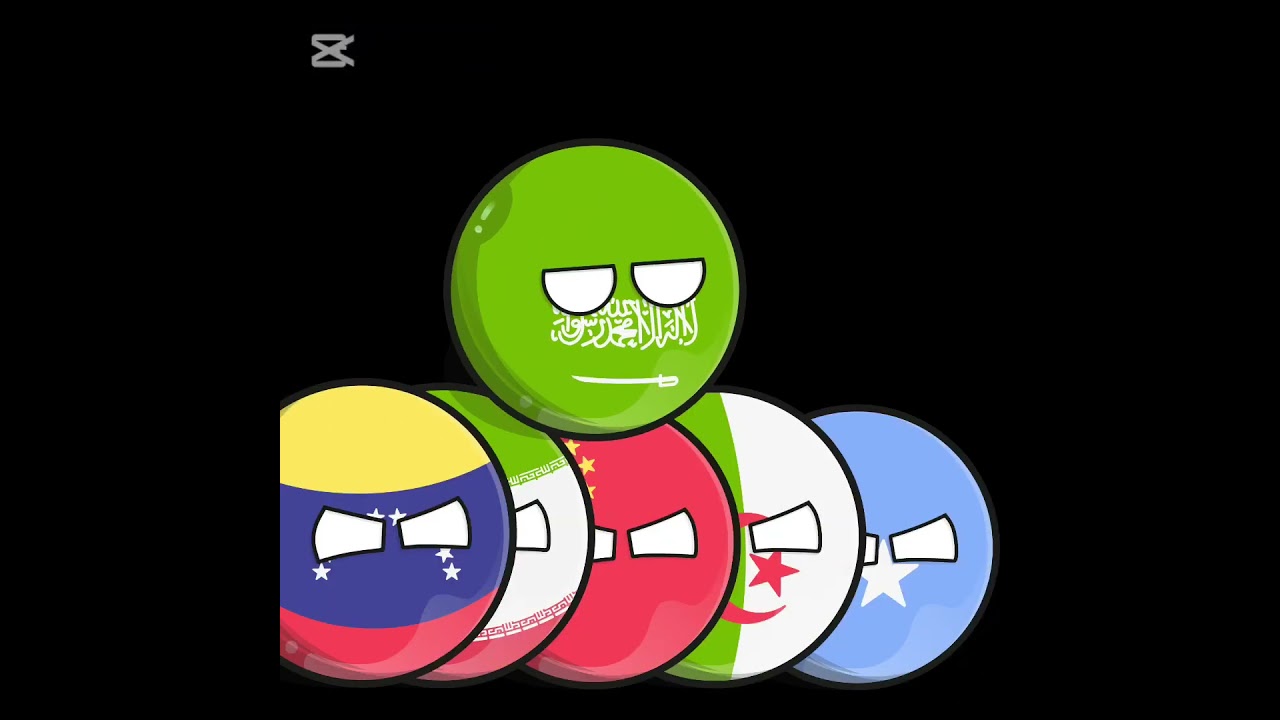 Ethiopia vs Somalia | Himitsu Dayo Edit | #rival #countryballs