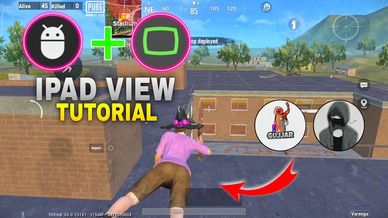IPAD VIEW TUTORIAL || PUBG LITE🔥