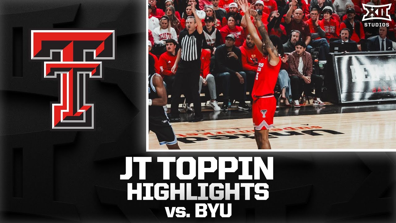 JT Toppin Highlights vs. #11 BYU | 2025-26 Big 12 Men's Basketball
