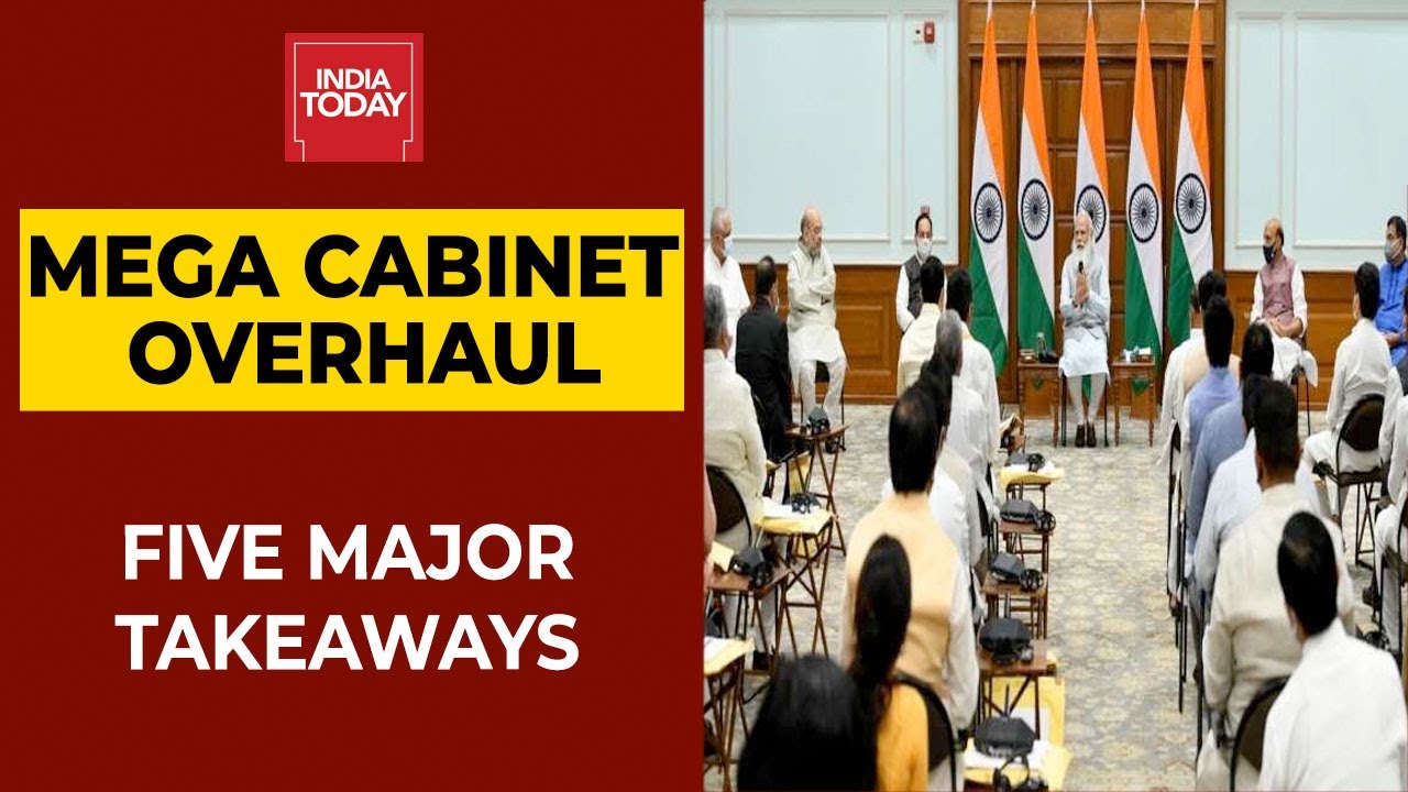 Modi Cabinet Overhaul: What Are The Five Big Takeaways From Cabinet Rejig? Take A Look