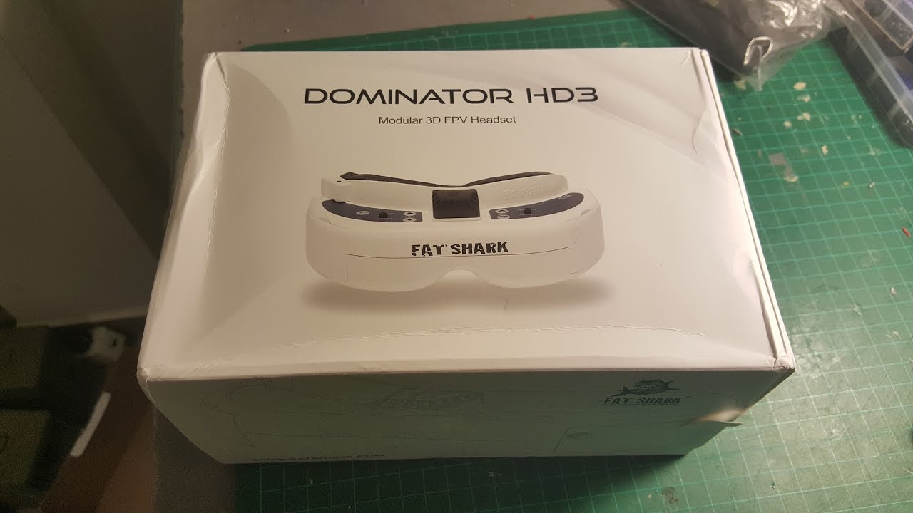 Fatshark Dominator HD3 &mdash; распаковка и краткий обзор.