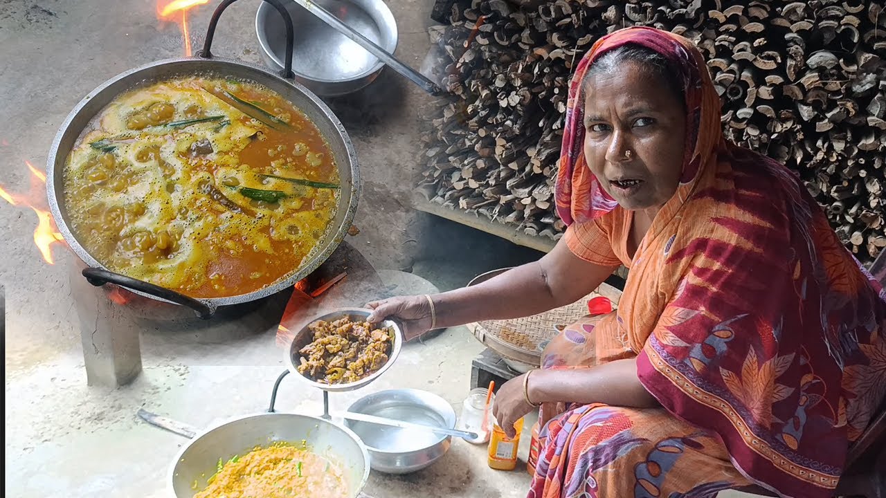 বৃষ্টির দিনে ছাগলের মাংস দিয়ে এমন খিচুড়ি রান্না অনেক মজাদার