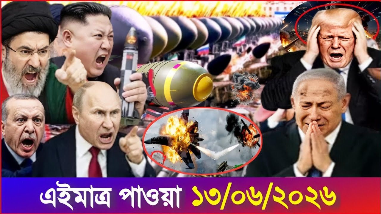 International Bangla News BBC World News 13 Jun 2026|| World News Bangla || International News Today