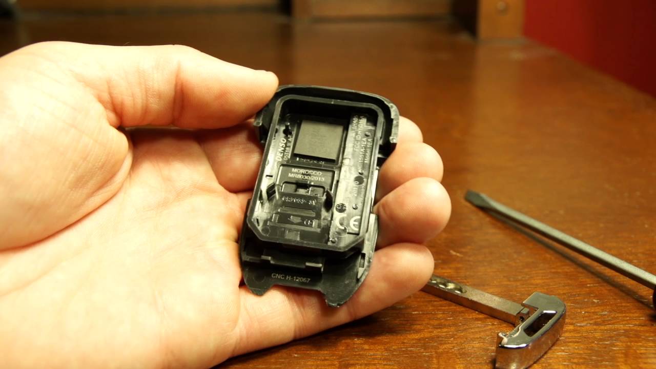 2017 GMC Acadia key fob battery replacement