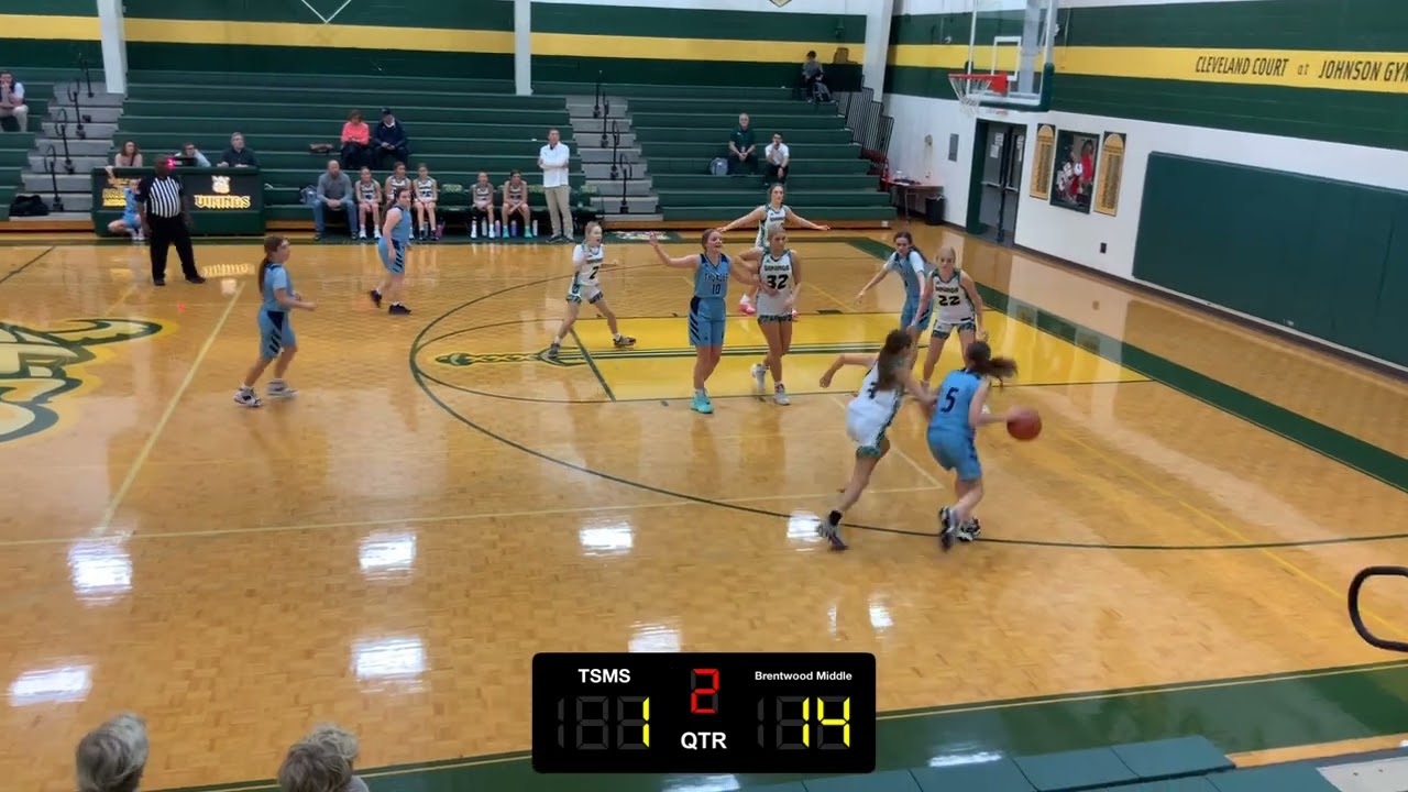 TSMS vs Brentwood Middle School - JV Girls Basketball - 11.30.23