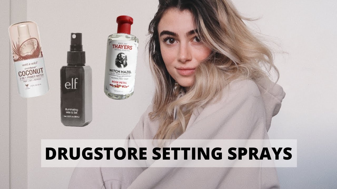 THE BEST DRUGSTORE SETTING SPRAYS FOR DEWY SKIN