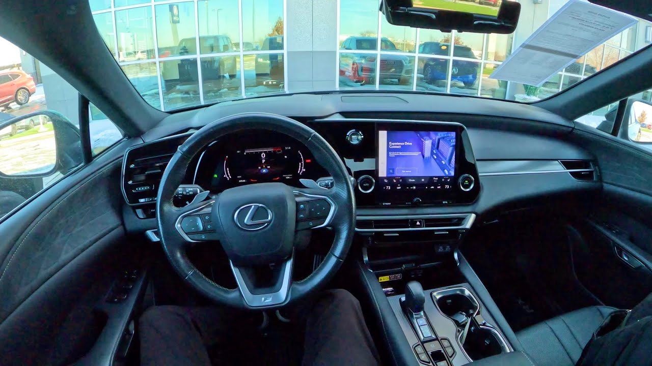 2023 Lexus RX 350 F Sport Handling - POV Test Drive 