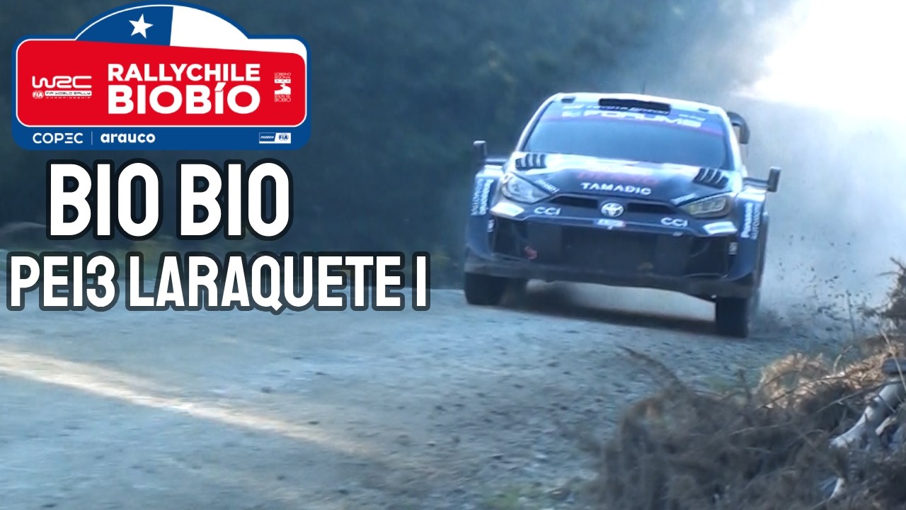 WRC chile bio bio Laraquete 1 PE13