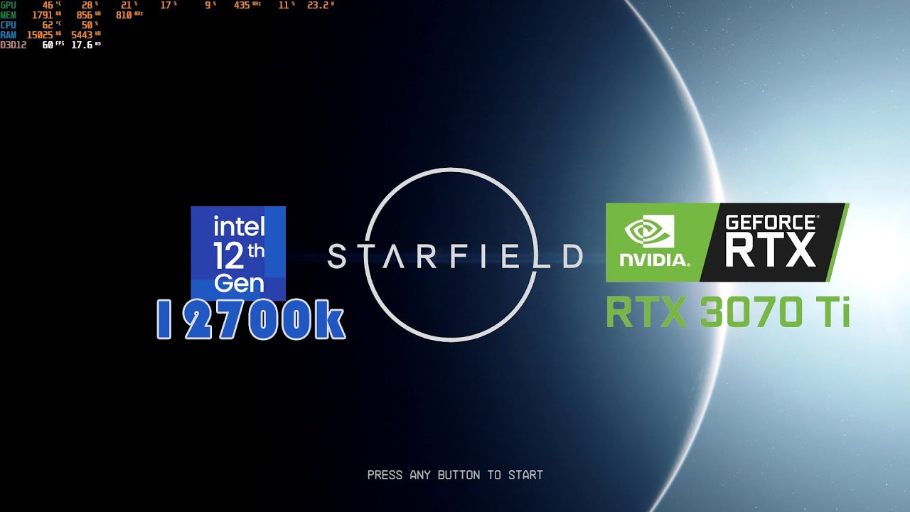 #starfield Benchmarks IN max graphics settings