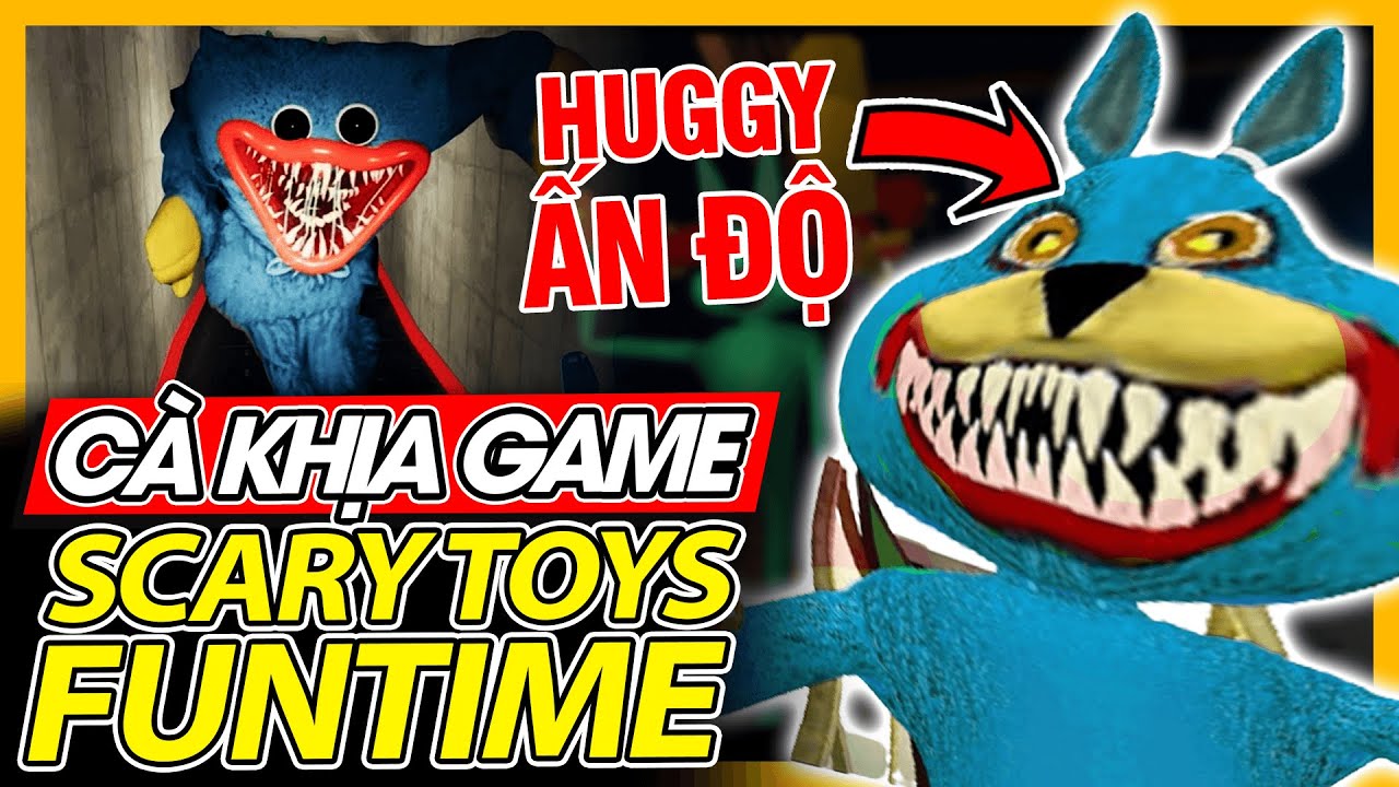 Cà Khịa Game: Poppy Playtime Phiên Bản Ấn Độ - Scary Toys Funtime | meGAME