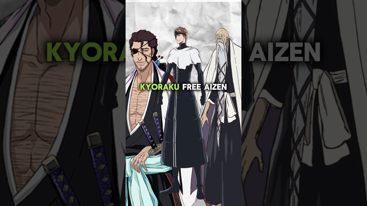 Почему Шунсуй освободил Айзена из Мукена??? #bleach #bleachanime #shorts