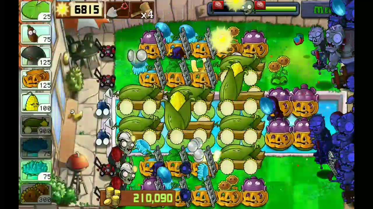 Android PvZ: Survival Endless (Flags 40-100)