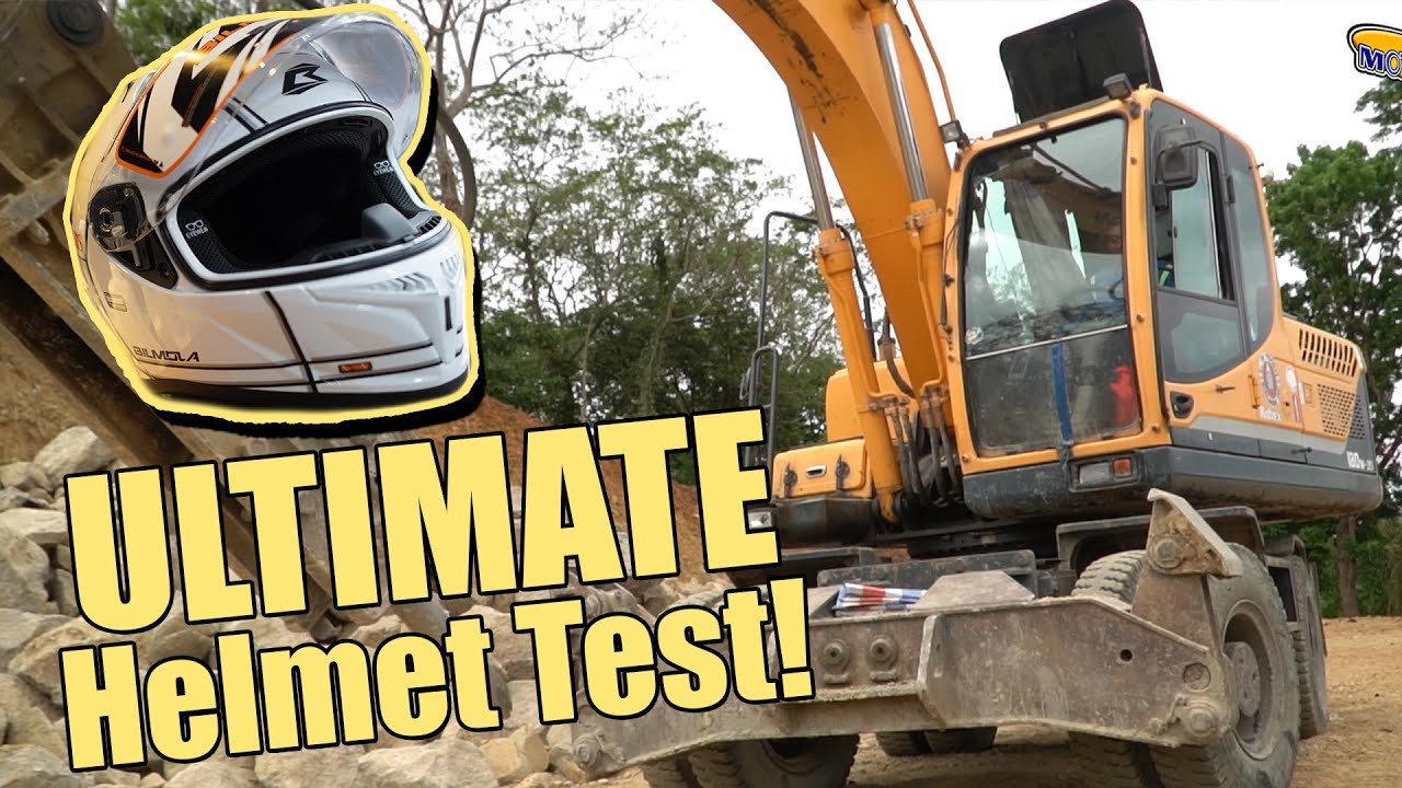 Ultimate Helmet Stress Test!  Plus Bilmola Initial D Helmet Giveaway