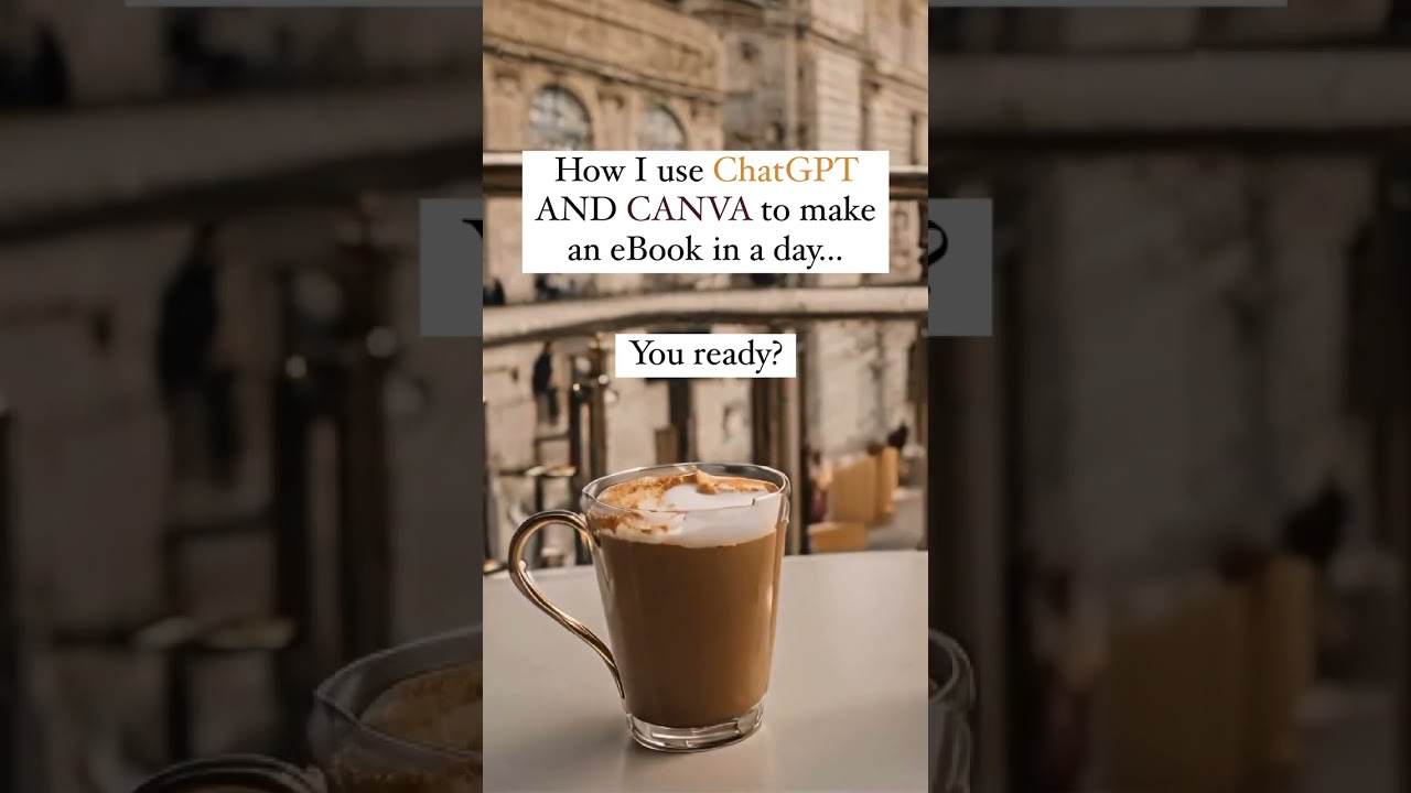 Creating an Ebook in a day with Canva and ChatGPT
