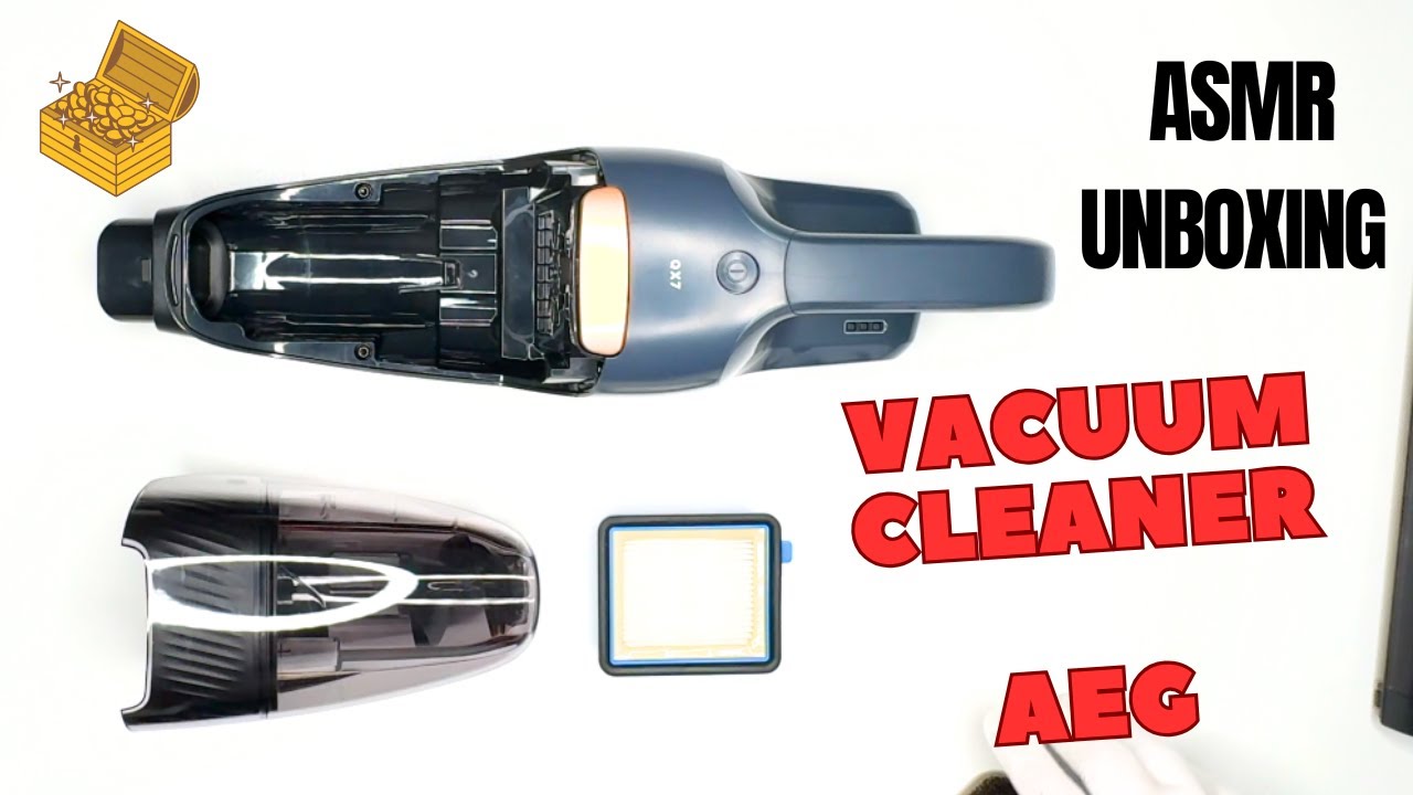 Vacuum cleaner - Unboxing - ASMR (AEG QX7-1-I360)