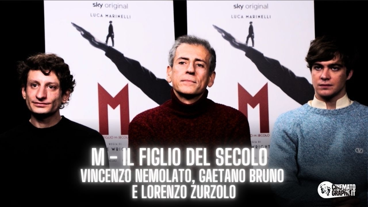 M  - IL FIGLIO DEL SECOLO (2025) | intervista al cast, 
