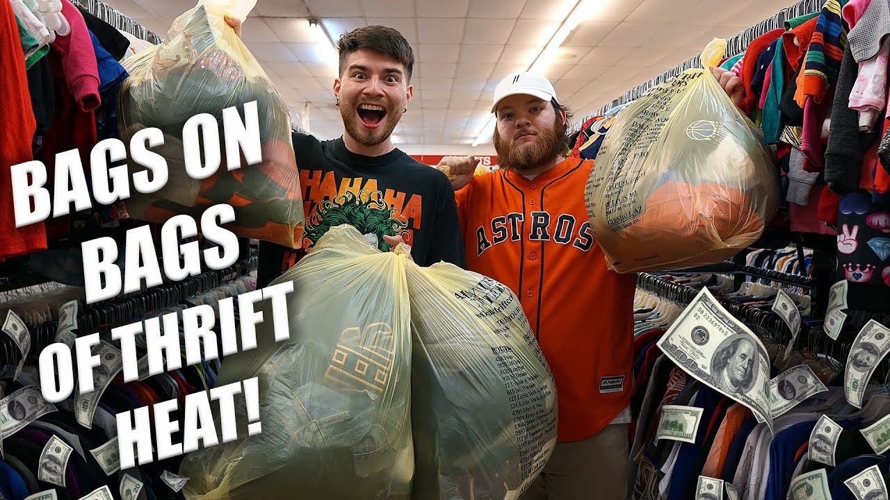 BAGS ON BAGS OF EPIC THRIFT FINDS! Trip to the Thrift #304