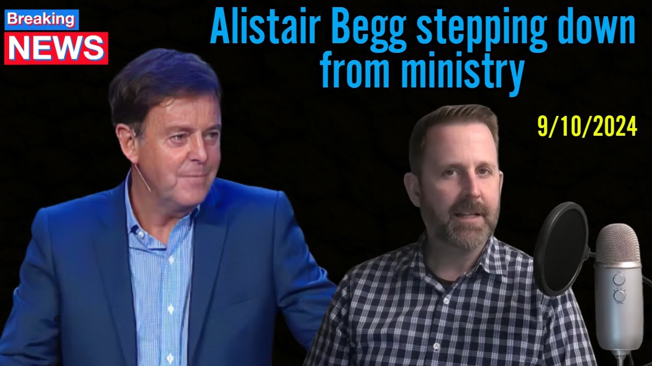 Alistair Begg stepping down from position as senior pastor