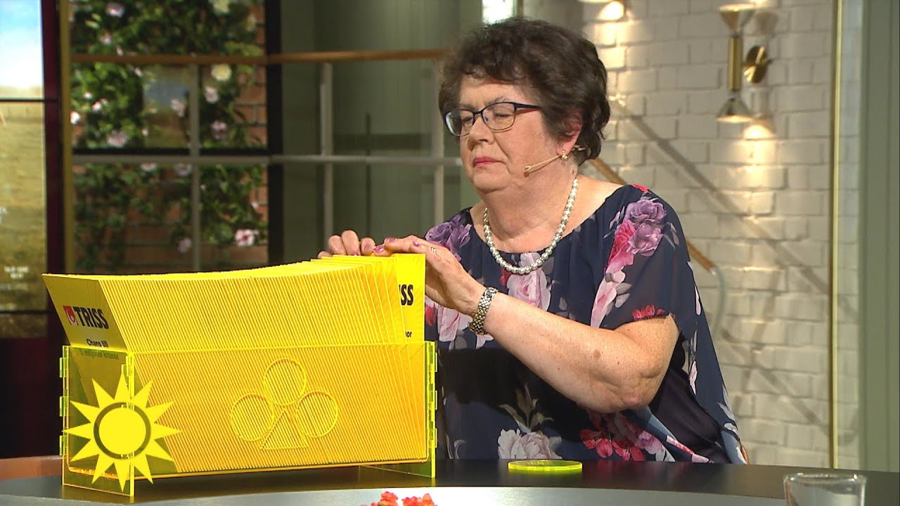 Margareta från Malung skrapade fram fin trissvinst  - Nyhetsmorgon (TV4)