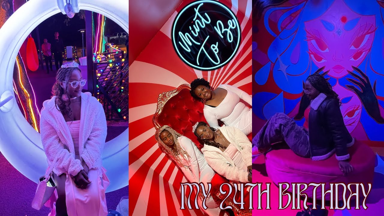 11/11 24th BIRTHDAY VLOG | grwm, clubbing, meow wolf