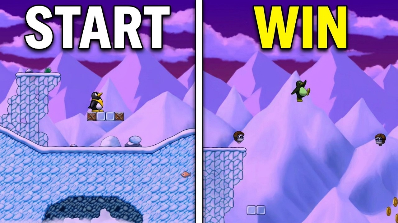 SuperTux 2 – Story Mode. Level 9-10