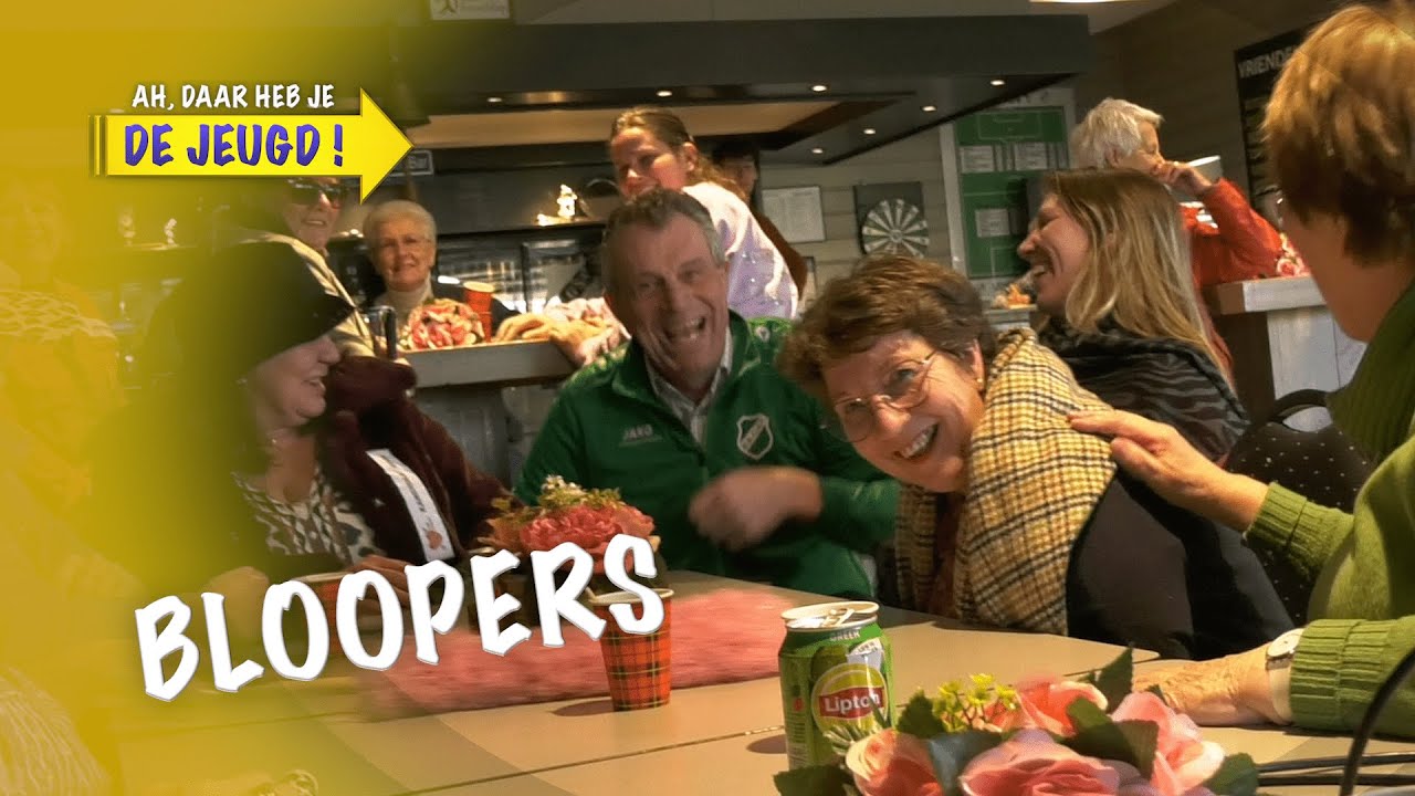AH, DAAR HEB JE DE JEUGD! | Bloopers uit aflevering 13