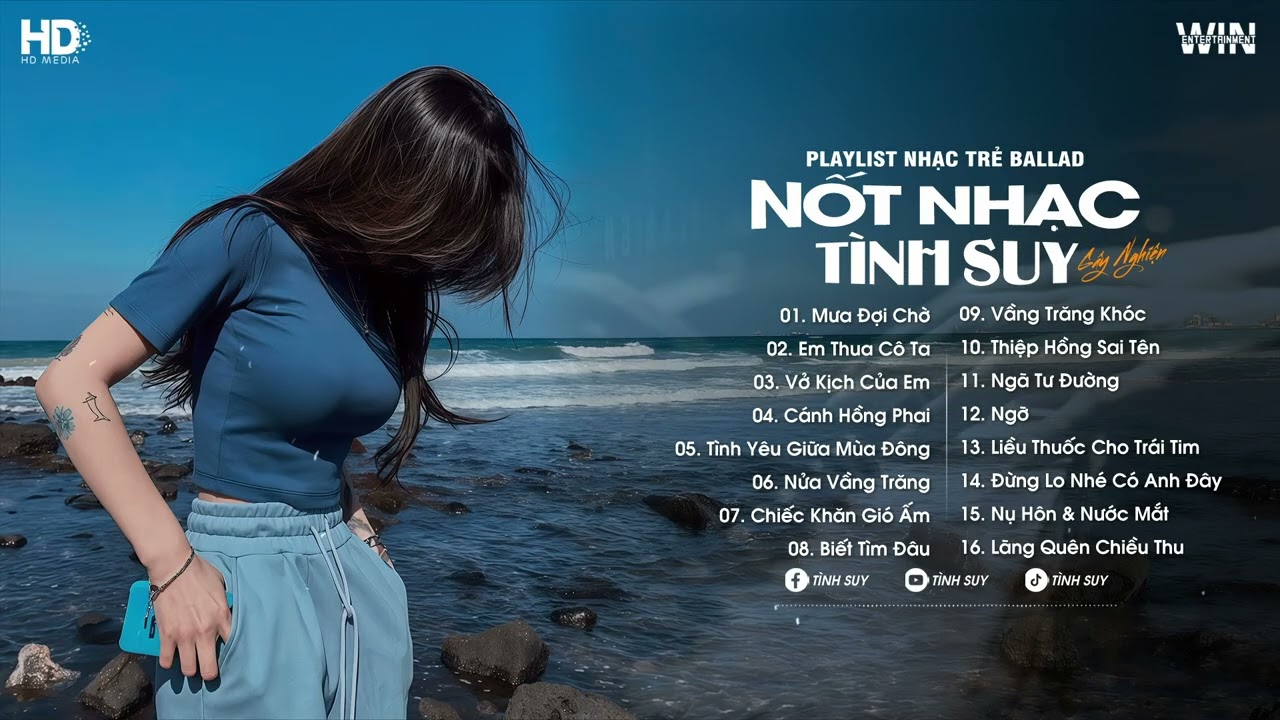 Playlist Nhạc Trẻ Ballad Tâm Trạng 2026 - Mưa Đợi Chờ, Em Thua Cô Ta, Vở Kịch Của Em - Tình Suy
