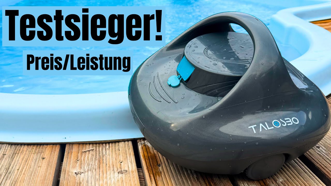 Aktuell Amazon Bestseller! Warum kaufen viele den TALOSBO Pleco Se Poolsauger? Ich  teste Ihn mal!