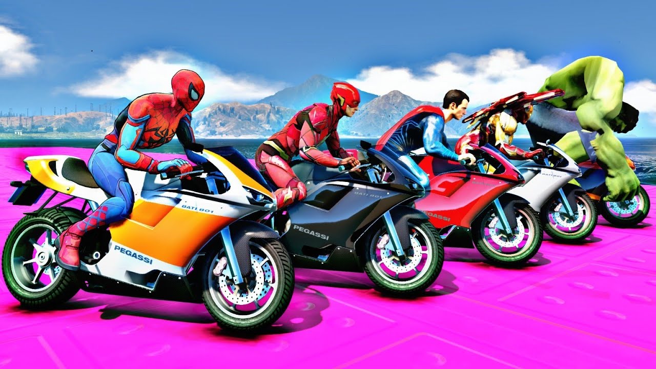 GTA 5 : Ramp Challenge 😱 | Spiderman, Superman, Shinchan, Sonic & Indominus Rex ! (6 February 2026)