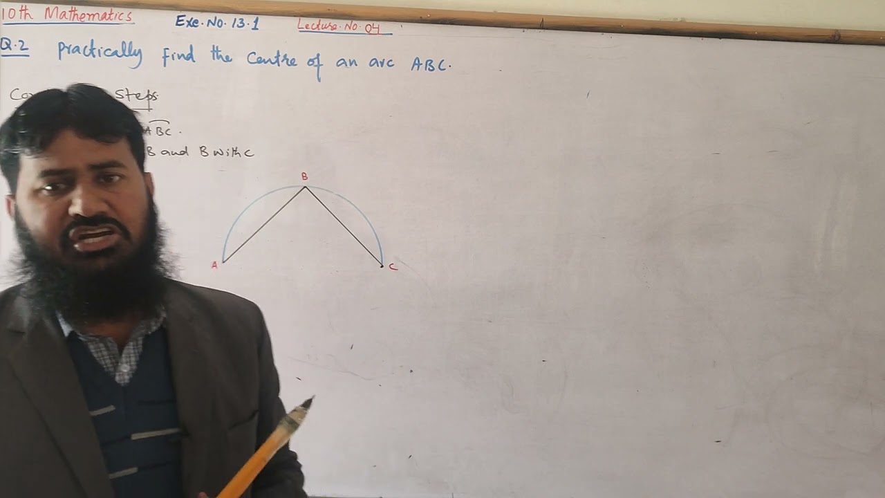 Exercise 13.1 | Q.no# 2 | Chapter # 13 | Mathematics Class 10th | Lec #3