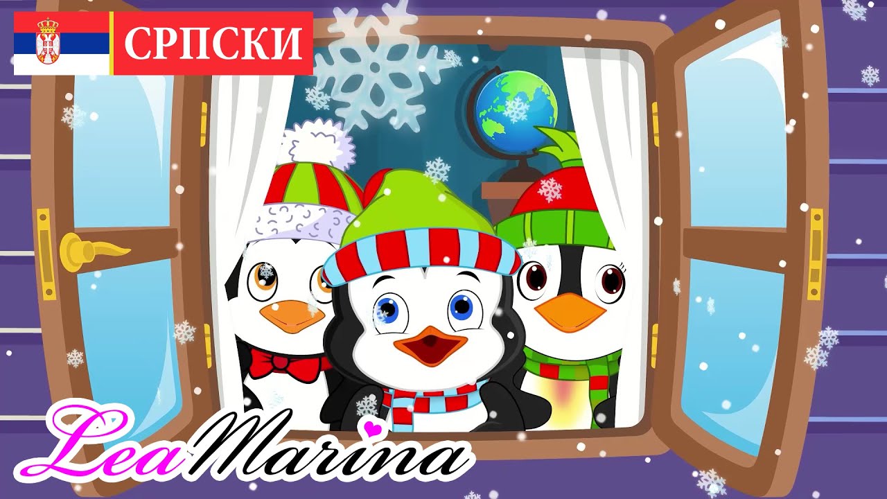 Snežna Pahulja - Dečija Pesma i Uspavanka - Lea Marina na Srpskom