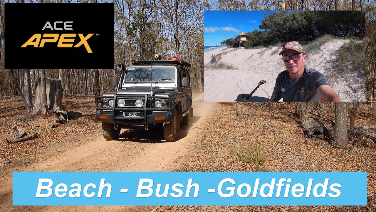 Garrett APEX: Beach - Bush - Goldfields.