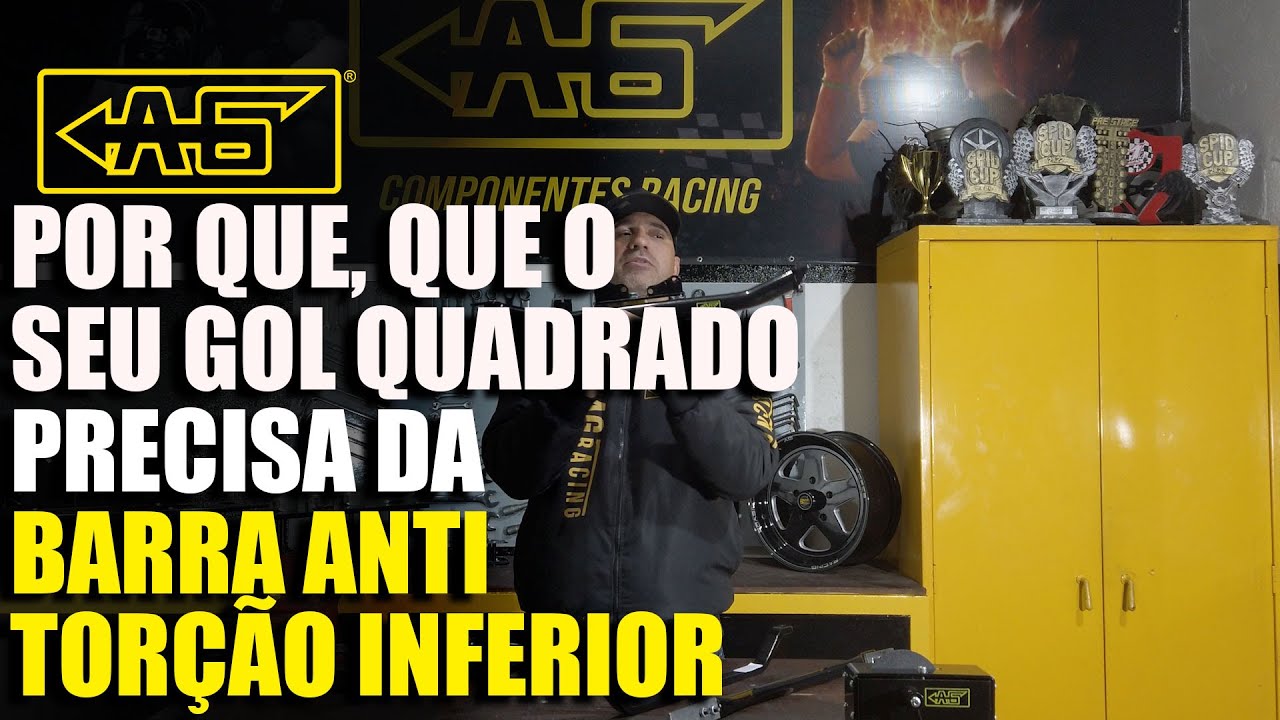 POR QUE O SEU GOL QUADRADO PRECISA DE BARRA ANTI TORÇÃO INFERIOR