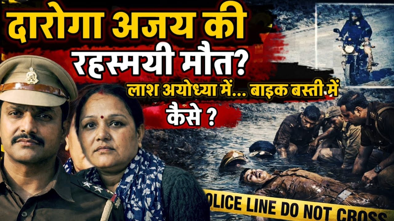 Basti News : 10 दिन बाद भी दारोगा अजय की मौत का राज नहीं खुला |100 CCTV फिर भी अंधेरा! 75KM का रहस्य