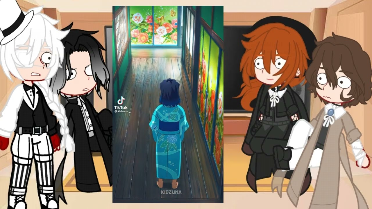 Bungou Stray Dogs react to M! Y/n