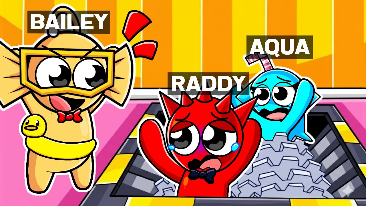 Luchas EXTREMAS con Mis AMIGOS SPRUNKI en Gang Beasts!