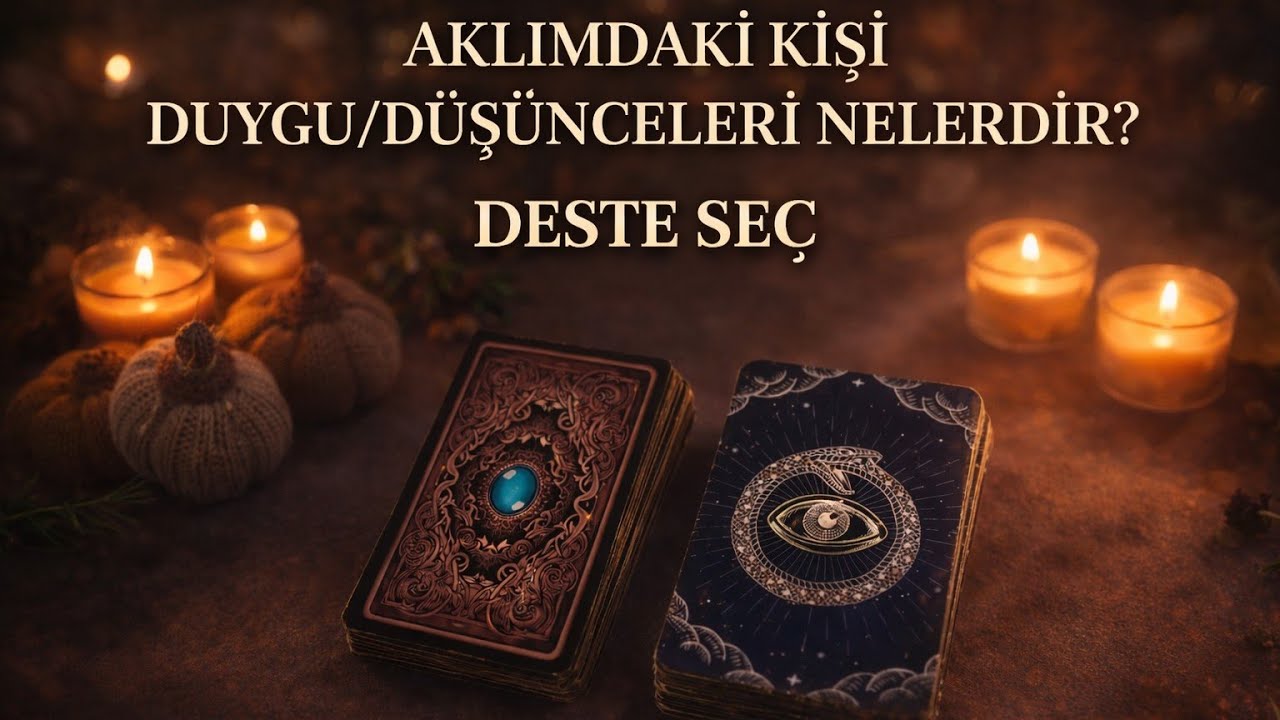 AKLIMDAKİ KİŞİNİN DUYGU DÜŞÜNCELERİ NELERDİR? EX PARTNER FLÖRT DESTE SEÇ