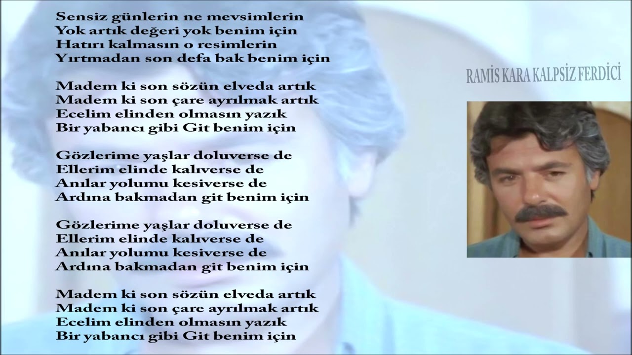 Ferdi Tayfur - Bir Yabancı Gibi ( Altyapı & Karaoke )