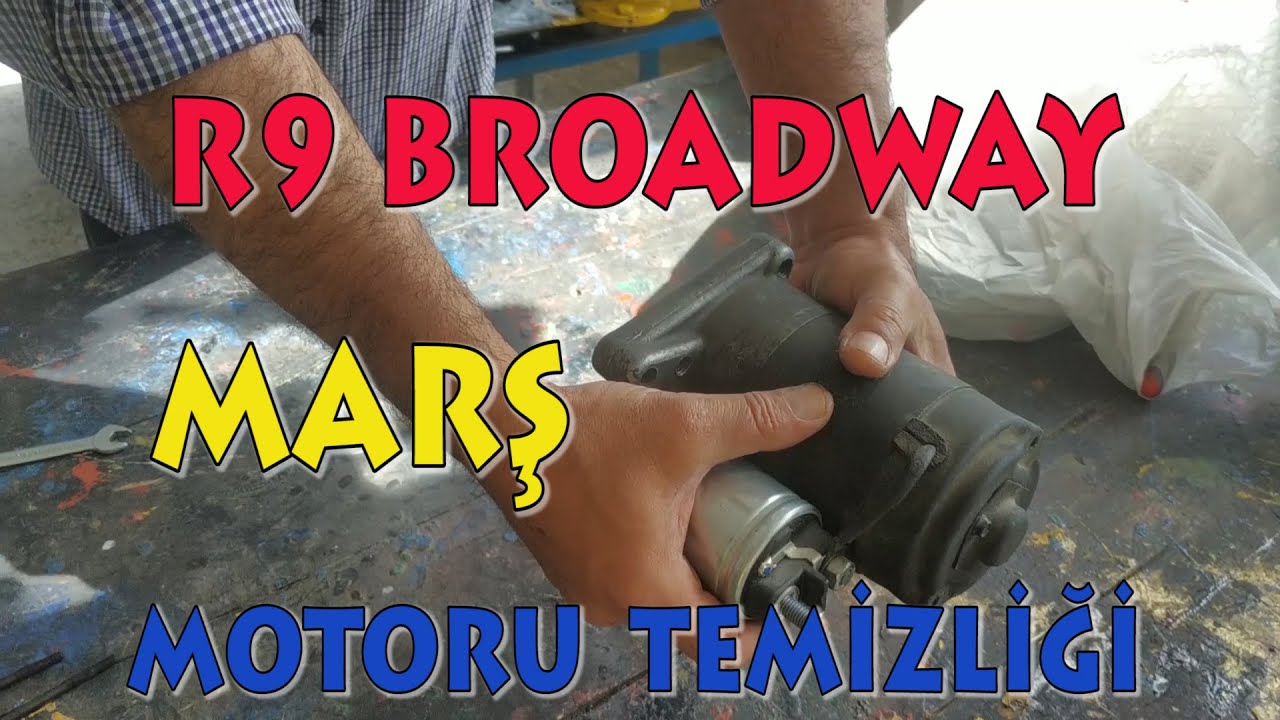 Renault 9 Broadway Marş Motoru Temizliği, Bakımı, Tamiri