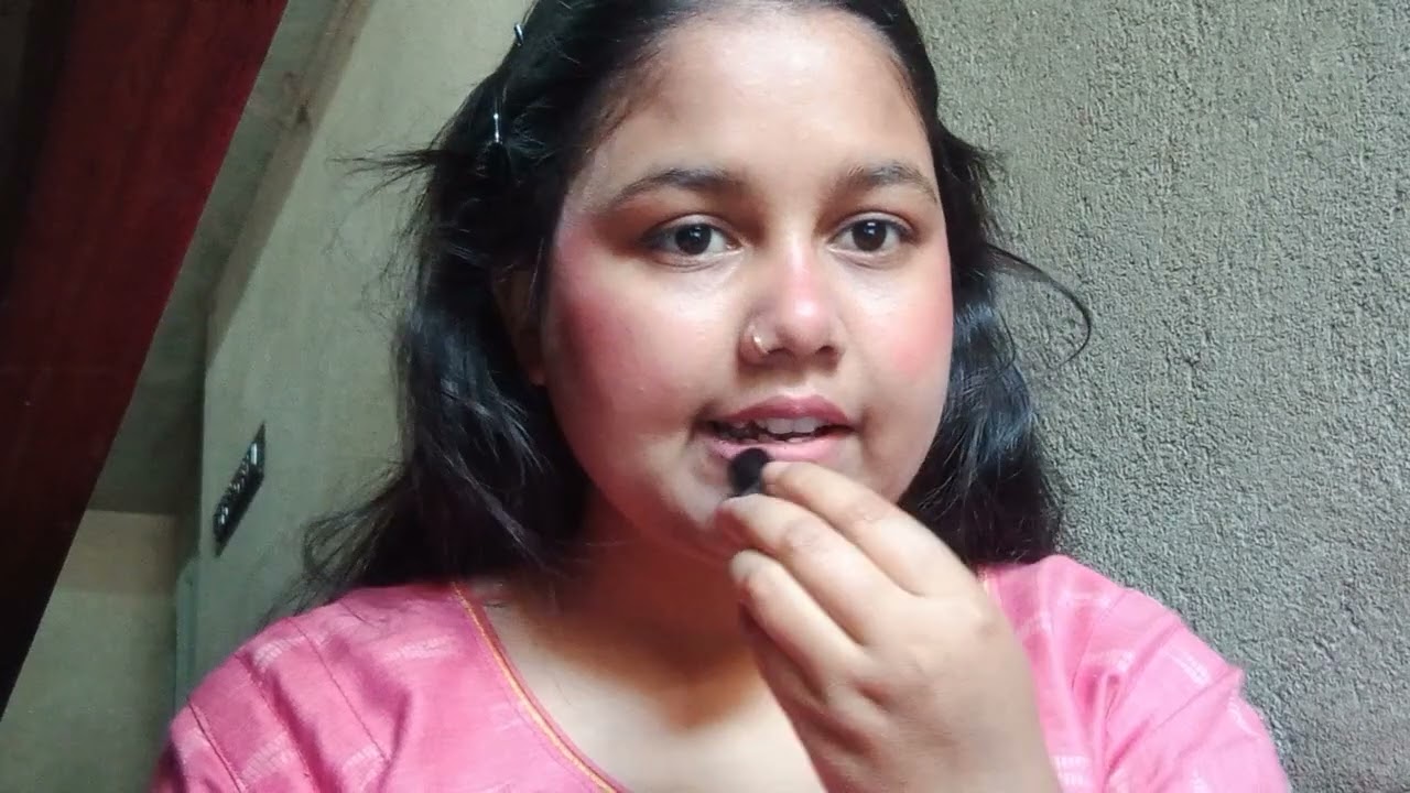 ASMR 🌟 simple makeup look from India 🇮🇳। No foundation।@Sana's life 