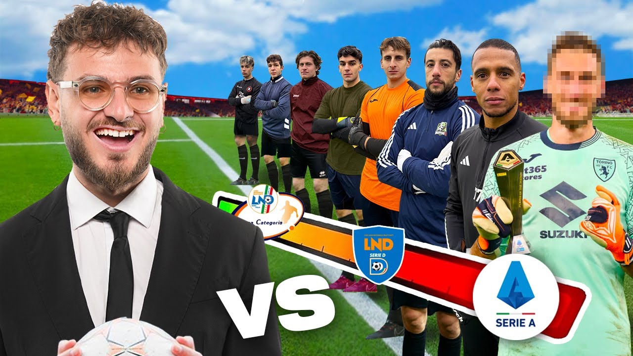 🧤📈 Dopo OGNI MIO GOAL il PORTIERE CRESCE di CATEGORIA! (Dalla TERZA CATEGORIA alla SERIE A!)
