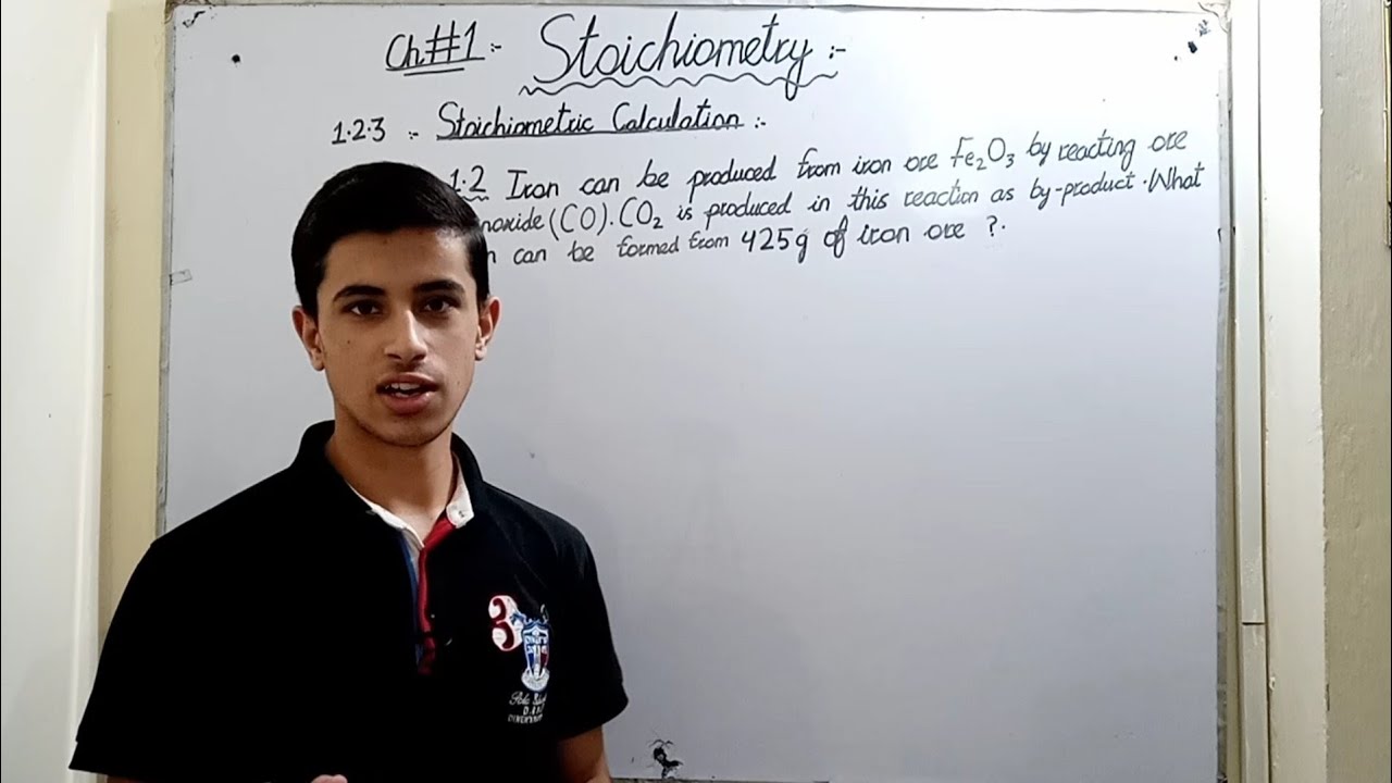 Lec_3 Stoichiometric Calculations Example  and self check 1.2 Ch#1 Stoichiometry