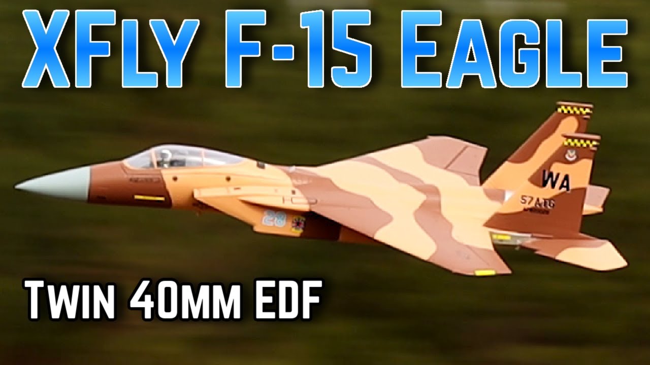 XFly Twin 40mm F-15 Eagle - Model AV8R Review